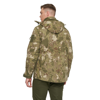 Куртка чоловіча тактична для військових та армії Combat SoftShell Камуфляж розмір M