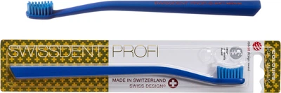 Зубна щітка Swissdent Profi Colours синя/синя (19.606) (7640126196060)