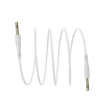 Аудио-кабель AUX BOROFONE BL1 Audiolink AUX audio cable white