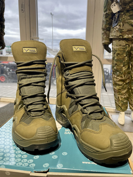 Зимние военные берцы Vogel Хаки. Турецкая водонепроницаемая обувь. 41