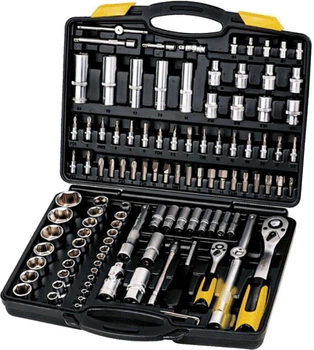 Набор ключей и насадок торцевых Mastertool 1/4" и 1/2" Cr-V 110 шт (78-5111)