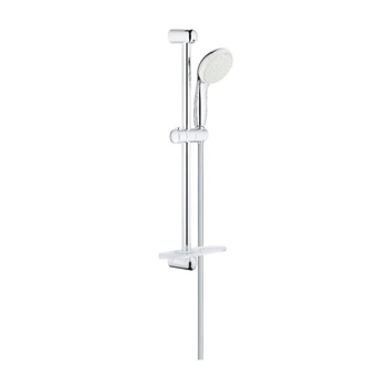 Душевой набор GROHE Tempesta 27926001 с ручной лейкой, шлангом и стойкой 620мм хром CV030547