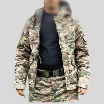 Куртка зимова мультикам розмір XXL 90-95 кг зріст 178-188