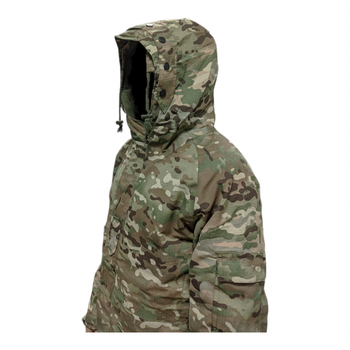 Куртка зимова утеплена тактична камуфляж (ріп-стоп) колір мультикам розмір XL