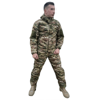 Зимовий військовий костюм -20С мультикам НАТО (бушлат та штани) розмір 54 (2XL)