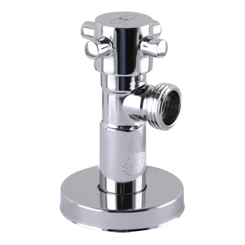Кран напівоборотний кутовий SOLOMON 1/2"х1/2" Retro 7077