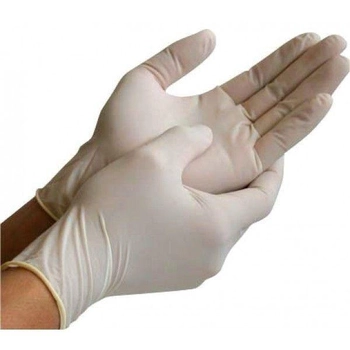 Медичні рукавички Вінілові Medicare прозорі (50 пар/уп) нестерильні розмір L