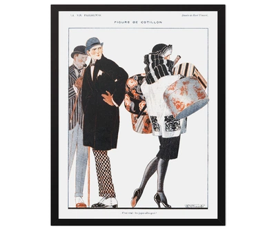 Постер CP Figure De Cotillon 1920s, Вінтаж 46х60 см (264)