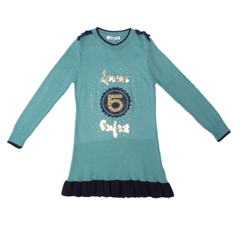 Платье для девочки Badi Junior 6880 128 см Зелёный