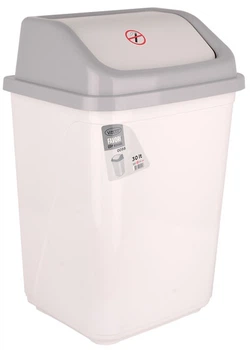 Контейнер для сміття Violet House White 30 л (0098 White з/кр. 30 л)