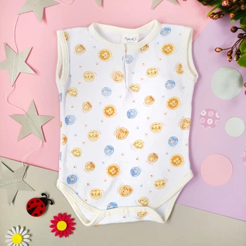Боди Hawk Kids 512NI2112 56 см Жёлтый