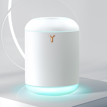 Увлажнитель воздуха ультразвуковой аккумуляторный Wi-Y USB с подсветкой 800 мл. Белый