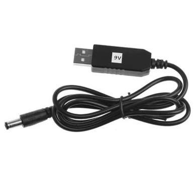 Кабель для роутера 9V DC 5.5/2.1mm - USB 2.0 для підключення до PowerBank