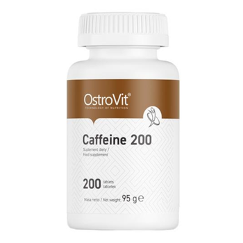 Кофеїн Ostrovit Caffeine 200mg - 200 таб