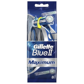 Одноразові станки для гоління Gillette Blue 2 Maximum, 8 шт