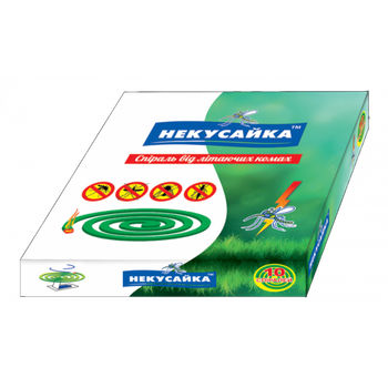 Спирали Некусайка от летающих насекомых, 10 шт