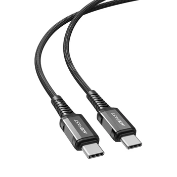 Кабель Acefast C1-03 Type-C to Type-C PD 60W 1.2m черный