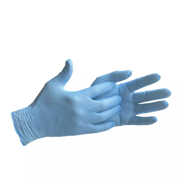 Перчатки нітрилові AMPri PuraComfort Blue (100 шт./50 пар), сині, розмір XS