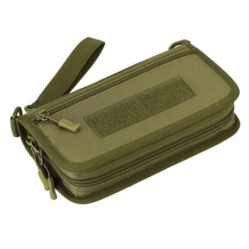 Тактичний гаманець (клатч, барсетка) Eagle A013 із системою MOLLE Green