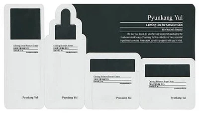 Набор пробников - Pyunkang Yul Calming Line For Sensitive Skin (toner/1.5ml + ser/1.5ml + cr/1.5ml + balm/1.5ml ) (1088308-73909)