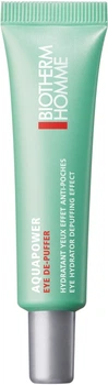Освіжний гель для шкіри навколо очей — Biotherm Homme Aquapower Eye De-Puffer 15ml (362099-66532)
