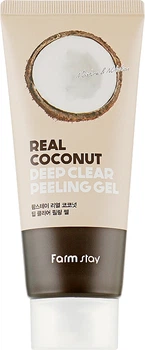 Пилинг-скатка с кокосовым маслом - FarmStay Real Coconut Deep Clear Peeling Gel 100ml (841883-9407)
