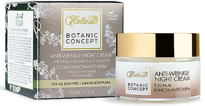 Крем ночной против морщин с экстрактом токайского вина и бакучиолом - Helia-D Botanic Concept Night Cream 50ml (1142813-104488)