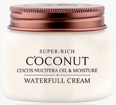 Увлажняющий крем для лица - Esfolio Super-Rich Coconut Waterfull Cream 120ml (559037-85606)