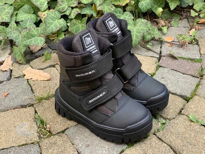 Ботинки зимние кожаные Minimen ЗМ 342 р26 (17 см)