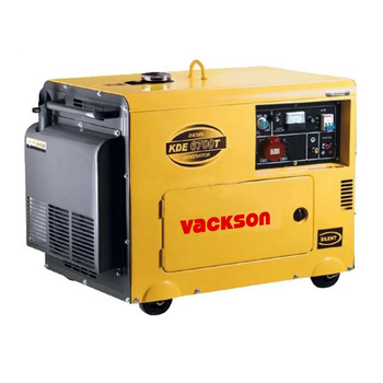 Генератор дизельный Vackson KDE6700T 5,5 кВт / 5 кВт в шумопоглощающем кожухе