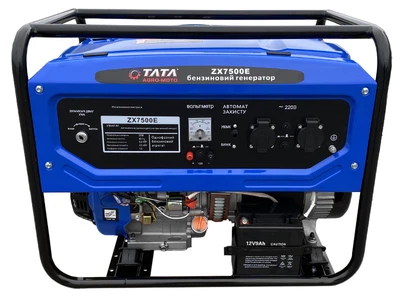 Генератор бензиновый ZX7500 6.0/6.5KW TT AGRO MOTO с электростартером