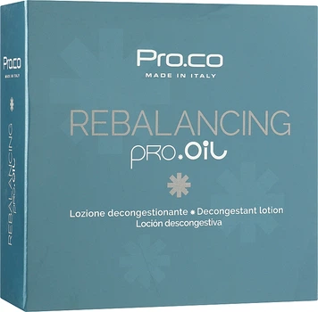 Очищающий лосьон после окрашивания волос - Pro. Co Rebalancing Oil 12x10ml (823168-163983)
