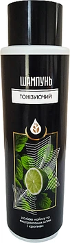 Шампунь «Тонізуючий» з маслом лайма та екстрактами м'яти та кропиви - Fito Product 500ml (1129427-163308)