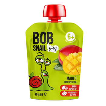 Детское пюре Bob Snail Улитка Боб Манго 90 г (1740791)