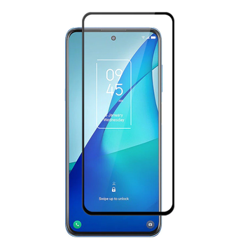 Защитное стекло LUX для TCL 20L (T774H) Full Сover черный 0,3 мм в упаковке