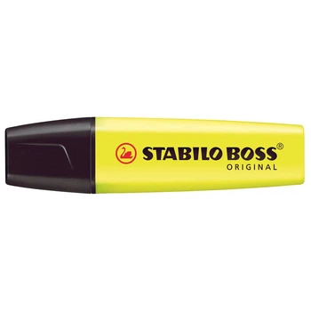 Маркер текстовый Stabilo BOSS 2-5 мм Желтый