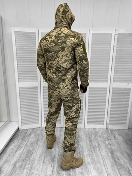 Тактическая теплая зимняя военная форма комплект Single Sword ( Куртка + Штаны ), Камуфляж: Пиксель ВСУ, Размер: M