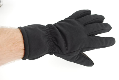 Перчатки тактические тёплые softshell 9100_XL_Black