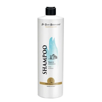 Шампунь Iv San Bernard Talc для кошенят і цуценят, з тальком, не дратує очі , 1л