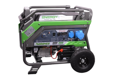 Електрогенератор бензиновий Energy Thunder T6000ME-A 5.5 кВт/6,0 кВА