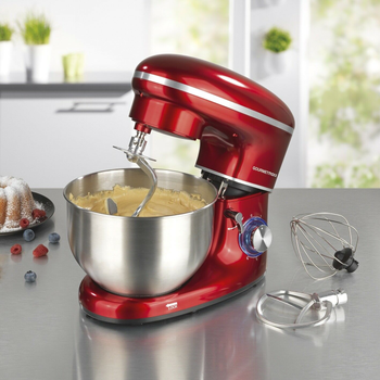 Кухонний комбайн GOURMETmaxx 1500W червоний