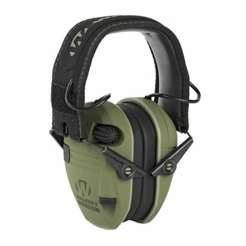 USA Активні стрілецькі тактичні навушники Walker's Razor Patriot Olive Green Колір: Хакі / Олива