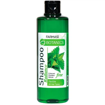 Шампунь активизирующий рост волос Botanics с экстрактом крапивы Farmasi 500 мл Фармаси