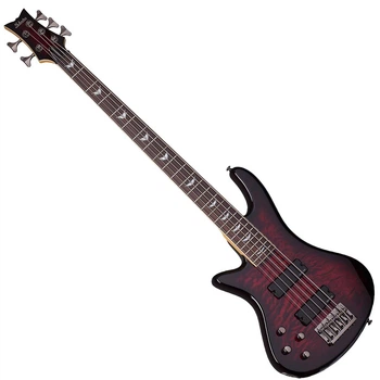 Бас-гитара пятиструнная левосторонняя SCHECTER STILETTO EXTREME-5 BCHL/H
