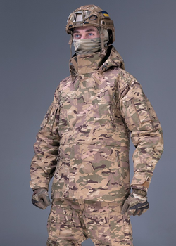 Штурмовая куртка UATAC GEN 5.2 с флисовой парой (3XL) Мультикам (Multicam) STEPPE (Степь)