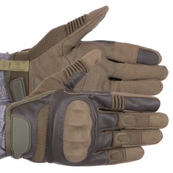 Перчатки тактические с закрытыми пальцами Zelart Military Rangers 9877 размер L Olive