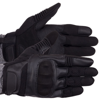 Перчатки тактические с закрытыми пальцами Zelart Military Rangers 9877 размер 2XL Black