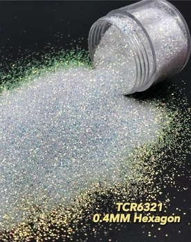 Глиттер песок для дизайна ногтей Мармелад TCR 6321