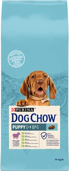 Сухий корм для цуценят Dog Chow Puppy з ягням 14 кг (7613034487872)