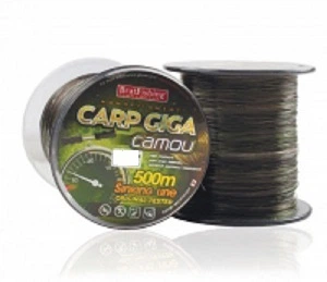 Лісочка BratFishing CARP GIGA - Camou 500 м 0,33 мм